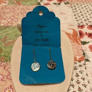 Sterling silver earrings/ Lori Magno artisan jeweler